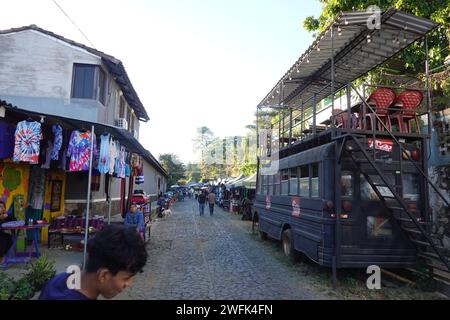 Villaggio di Concepcion de Ataco, El Salvador, America centrale Foto Stock