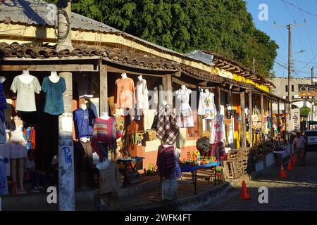 Villaggio di Concepcion de Ataco, El Salvador, America centrale Foto Stock