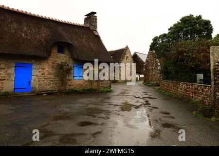 Pont-Aven è un comune della Francia nordoccidentale del dipartimento del Finistère, nella regione della Bretagna Foto Stock