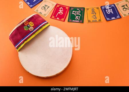 Felice Sonam Losar festival lunare di Capodanno in Nepal Foto Stock