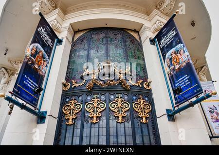 Teatro Calderon, progetto architettonico, Madrid, Spagna Foto Stock