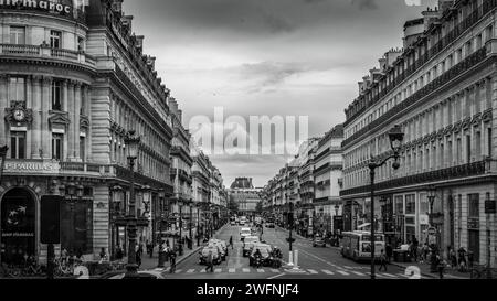 Avenue de l'Opera Foto Stock