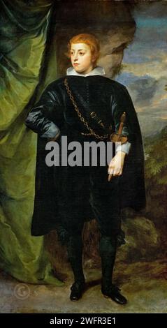 Museo Kunsthistorisches – Anthony van Dyck – Principe Carlo Ludovico del Palatinato (Carlo Emanule d’Este) Foto Stock