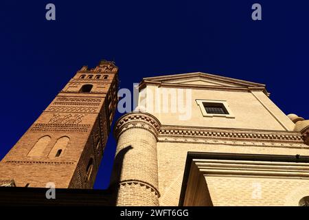 La cattedrale di Tarazona è una chiesa cattolica situata a Tarazona, provincia di Saragozza, in Aragona, Spagna Foto Stock