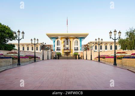 Sultan's Palace, al Alam Palace, Muscat, Oman Foto Stock