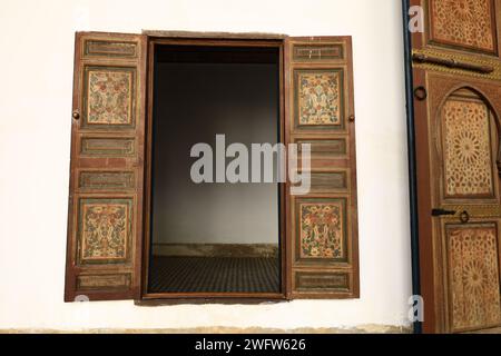 Il Palazzo Bahia è un palazzo di Marrakesh, in Marocco, risalente alla metà del XIX secolo Foto Stock