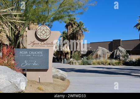 Agua Caliente Cultural Museum, Palm Springs, California Foto Stock