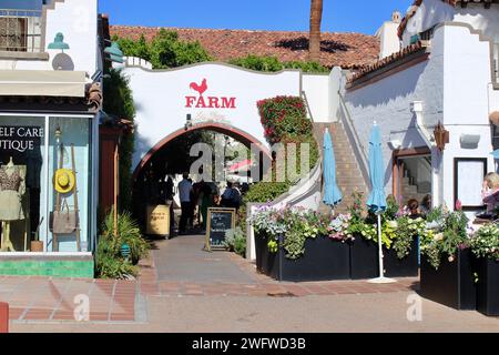 La Plaza, Palm Springs, California Foto Stock