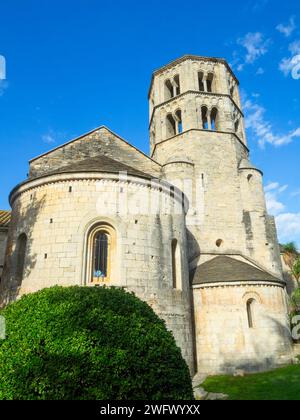 Sant Pere de Galligants, Girona Foto Stock