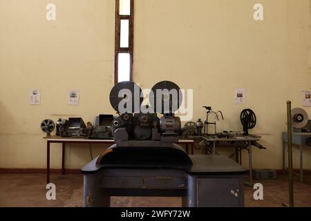Il Ouarzazate Film Museum ha aperto le sue porte il 30 luglio 2007. Si trova di fronte alla casbah di Taourirt a Ouarzazate Foto Stock