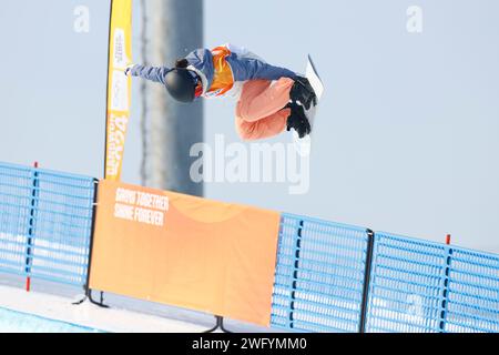 Sara Shimizu (JPN), 1 FEBBRAIO 2024 Snowboard Qualifica di Halfpipe