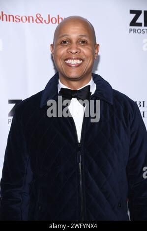 New York, USA. 1 febbraio 2024. Richard Thomas partecipa all'ottava edizione del Blue Jacket Fashion Show presso i Moonlight Studios, New York, NY, 1° febbraio 2024. (Foto di Anthony Behar/Sipa USA) credito: SIPA USA/Alamy Live News Foto Stock