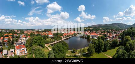 Luftbildaufnahmen Ilsenburg Harz Foto Stock