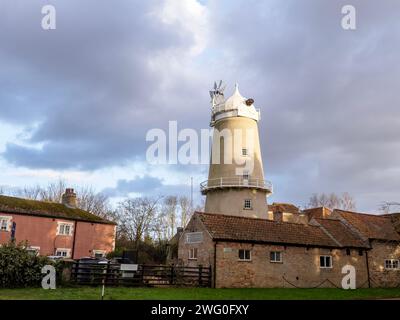 Denver Windmill vicino al Downham Market a Norfolk, Regno Unito. Foto Stock