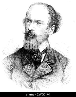 Il compianto Henri Mouhot, naturalista, 1862. 'M. Mouhot era francese per nascita, ma, avendo sposato un ramo della famiglia del compianto Mungo Park, il viaggiatore africano, era diventato un inglese di abitudini, e ha sempre dato alle società scientifiche di questo paese il beneficio delle sue scoperte. Nel 1858 lasciò l'Inghilterra per il Siam, e, dopo aver esplorato quel paese e il territorio adiacente della Cambogia, era al momento della sua morte in rotta verso le frontiere delle province sud-occidentali della Cina. Quando lontano all'interno fu attaccato dalla febbre del paese, ed è scaduto dopo venti TW Foto Stock