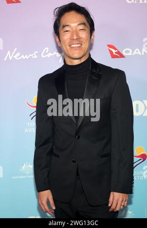 Los Angeles, CA. 1 febbraio 2024. Leonardo Nam al 21° Gala annuale del G'Day USA Arts allo Skirball Cultural Center il 1 febbraio 2024 a Los Angeles, California Credit: Faye Sadou/Media Punch/Alamy Live News Foto Stock