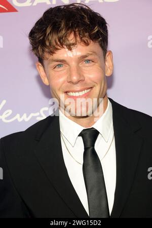 Los Angeles, CA. 1 febbraio 2024. Lachlan Buchanan al 21° Gala annuale del G'Day USA Arts allo Skirball Cultural Center il 1 febbraio 2024 a Los Angeles, California credito: Faye Sadou/Media Punch/Alamy Live News Foto Stock