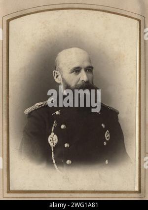 A. G. male, capo di brigata della Irkutsk Volunteer Fire Association, 1909. Riguarda l'istituzione di un servizio antincendio nella Siberia orientale nel XIX e all'inizio del XX secolo. Include materiali sulle prime attrezzature antincendio, l'organizzazione di una squadra siberiana e i leader del primo servizio antincendio della Siberia. Archivio privato di Sergei Nikolaevich Chashchin Foto Stock