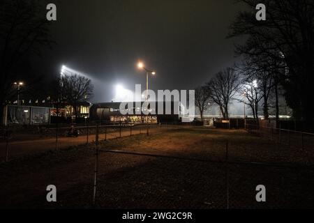 Venlo, Paesi Bassi. 2 febbraio 2024. VENLO, 2-2-2024, De Koel Stadium, Dutch Keukenkampioendivisie Football Season 2023/2024. VVV - Jong PSV. Stadio De Koel prima della partita. Credito: Pro Shots/Alamy Live News Foto Stock