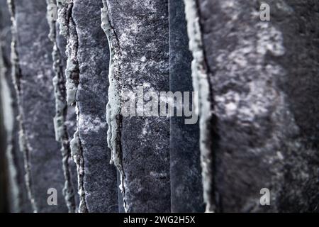 Collezione di diversi tipi di marmo texture e motivi di pietra naturale immagini di marmo ad alta risoluzione in vendita Foto Stock