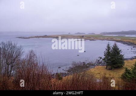 Herdla Bird Sanctuary, Askøy, Bergen, Norvegia. La riserva era un'ex pista di atterraggio e batteria costiera tedesca della seconda guerra mondiale Foto Stock