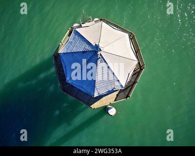 il drone immagina vue du ciel Foto Stock