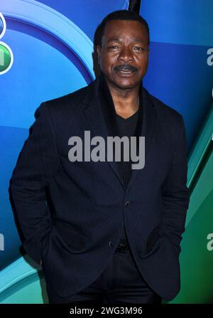 New York City, USA. 2 febbraio 2024. Il leggendario attore "Rocky" Carl Weathers, 76 anni, è morto il 1 febbraio 2024 nel sonno.--------------------------------------------------------- Carl Weathers NBC Mid Season Press Day tenutosi al Four Seasons Hotel il 2 marzo 2017 @Steven Bergman/AFF-USA.com Credit: AFF/Alamy Live News Foto Stock