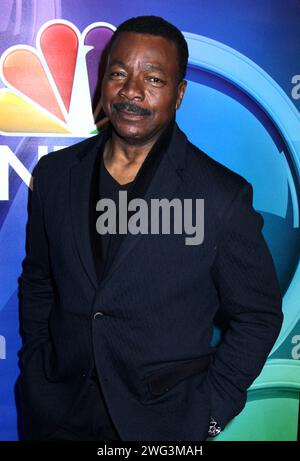 New York City, USA. 2 febbraio 2024. Il leggendario attore "Rocky" Carl Weathers, 76 anni, è morto il 1 febbraio 2024 nel sonno.--------------------------------------------------------- Carl Weathers NBC Mid Season Press Day tenutosi al Four Seasons Hotel il 2 marzo 2017 @Steven Bergman/AFF-USA.com Credit: AFF/Alamy Live News Foto Stock