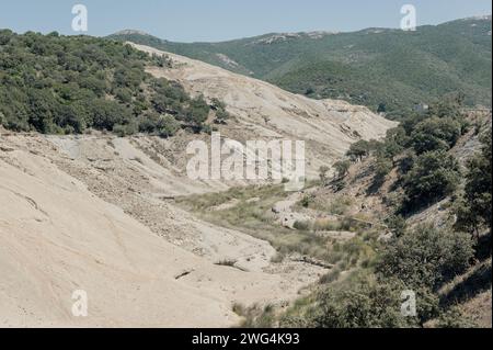 Miniera di Ingurtosu, Arbus (Sardegna, Italia) Foto Stock