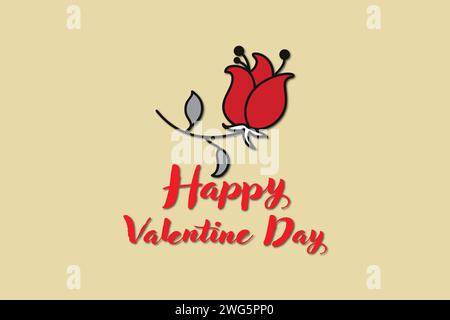 Buon San Valentino Illustrazione Vettoriale