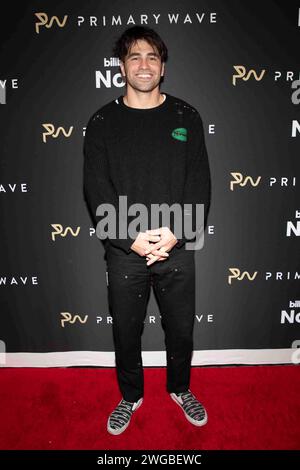 Toddy Smith partecipa agli arrivi del 17° Annual Pre-GRAMMY Party dei Primary Wave al Waldorf Astoria Beverly Hills a Beverly Hills, CALIFORNIA, il 3 febbraio 2024. (Foto di Corine Solberg/SipaUSA) Foto Stock