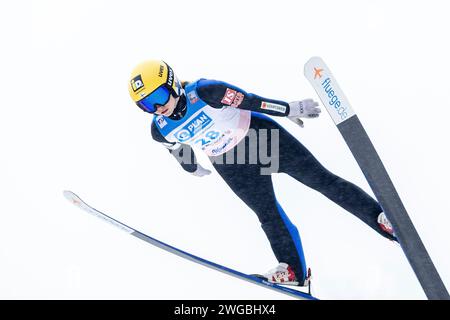 Jenny RAUTIONAHO (Finnland), Women Large Hill Individual, Weltcup Skispringen Herren Training Mühlenkopfschanze, 03. Febbraio 2024, Willingen (Upland)/Hessen/Deutschland, Nutzungshinweis: EIBNER-PRESSEFOTO Tel: 0172 837 4655 Foto Stock