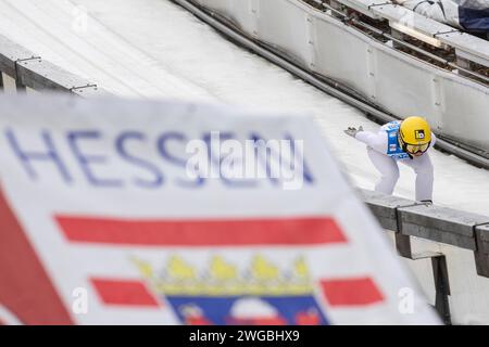 Jenny RAUTIONAHO (Finnland), Women Large Hill Individual, Weltcup Skispringen Herren Training Mühlenkopfschanze, 03. Febbraio 2024, Willingen (Upland)/Hessen/Deutschland, Nutzungshinweis: EIBNER-PRESSEFOTO Tel: 0172 837 4655 Foto Stock