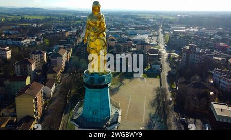 Santuario di nostra Signora della Guardia, Tortona, Alessandria, Italia Foto Stock