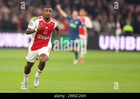 Amsterdam, Paesi Bassi. 3 febbraio 2024. AMSTERDAM, PAESI BASSI - 3 FEBBRAIO: Steven Bergwijn durante il match olandese Eredivisie tra AFC Ajax e PSV alla Johan Cruijff Arena il 3 febbraio 2024 ad Amsterdam, Paesi Bassi. (Foto di Peter Lous/Orange Pictures) credito: Orange Pics BV/Alamy Live News Foto Stock