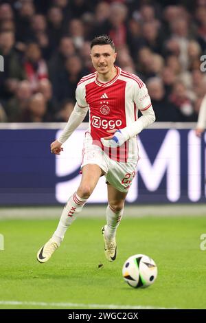 Amsterdam, Paesi Bassi. 3 febbraio 2024. AMSTERDAM, PAESI BASSI - 3 FEBBRAIO: Steven Berghuis durante l'Eredivisie match olandese tra AFC Ajax e PSV alla Johan Cruijff Arena il 3 febbraio 2024 ad Amsterdam, Paesi Bassi. (Foto di Peter Lous/Orange Pictures) credito: Orange Pics BV/Alamy Live News Foto Stock