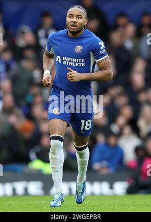 Londra, Regno Unito. 4 febbraio 2024. Christopher Nkunku del Chelsea durante la partita di Premier League a Stamford Bridge, Londra. Il credito fotografico dovrebbe leggere: Paul Terry/Sportimage Credit: Sportimage Ltd/Alamy Live News Foto Stock