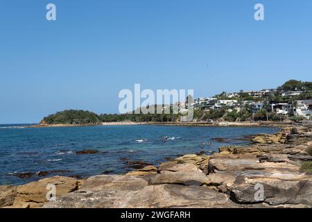 Riserva acquatica Cabbage Tree Bay Foto Stock