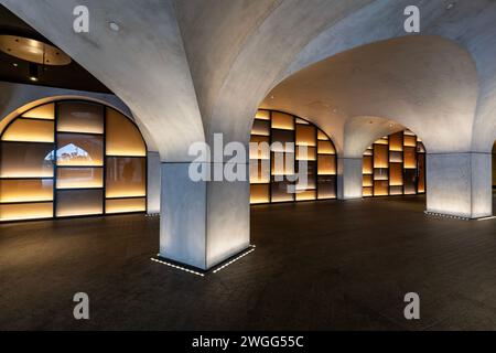 Interno della stazione centrale di Adelaide. Adelaide, Australia meridionale. Foto Stock