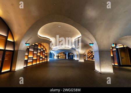 Interno della stazione centrale di Adelaide. Adelaide, Australia meridionale. Foto Stock