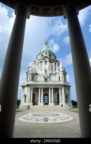 Regno Unito, Lancaster, il memoriale di Ashton a Williamson Park. Foto Stock