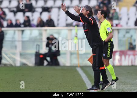 Torino, Italia. 4 febbraio 2024. 4 febbraio Torino - Italia - Torino vs Salernitana serie A 2023/2024 - grande Torino Stadium - nella foto: filippo inzaghi allenatore salernitana crediti: Kines Milano/Alamy Live News Foto Stock