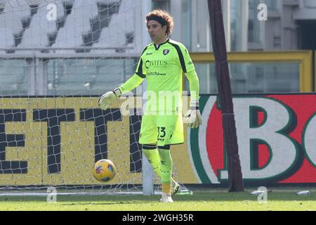 Torino, Italia. 4 febbraio 2024. 4 febbraio Torino - Italia - Torino vs Salernitana serie A 2023/2024 - grande Torino Stadium - nella foto: ochoa salernitana crediti: Kines Milano/Alamy Live News Foto Stock