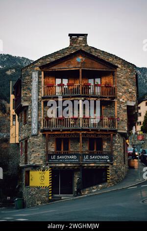 Comune di Ordino in Andorra, il 18 novembre 2021 Foto Stock