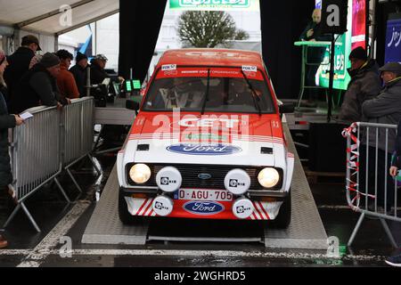 Bastogne Rallye Legend Boucles de Bastogne, 03.02.2024 beim Start in Bastogne Rallye Legend Boucles de Bastogne, 03.02.2024 *** Bastogne Rallye Legend Boucles de Bastogne, 03 02 2024 partenza in Bastogne Rallye Legend Boucles de Bastogne, 03 02 2024 Copyright: XAugstx/xEibner-Pressefotox EP jat Foto Stock