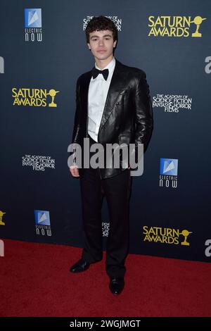 Zackary Arthur bei der Verleihung der 51. Saturn Awards 2024 presso Los Angeles Marriott Burbank Airport Hotel. Burbank, 04.02.2024 *** Zackary Arthur alla presentazione dei Saturn Awards 51 2024 al Los Angeles Marriott Burbank Airport Hotel Burbank, 04 02 2024 foto:xD.xStarbuckx/xFuturexImagex saturn 4283 Foto Stock