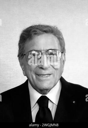 Tony Bennett. Ritratto del cantante americano Anthony Dominick Benedetto (1926-2023), 2013 Foto Stock