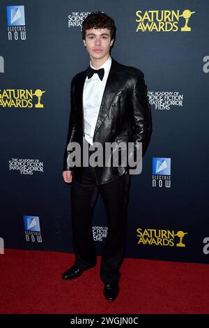 Zackary Arthur bei der Verleihung der 51. Saturn Awards 2024 presso Los Angeles Marriott Burbank Airport Hotel. Burbank, 04.02.2024 anni Foto Stock