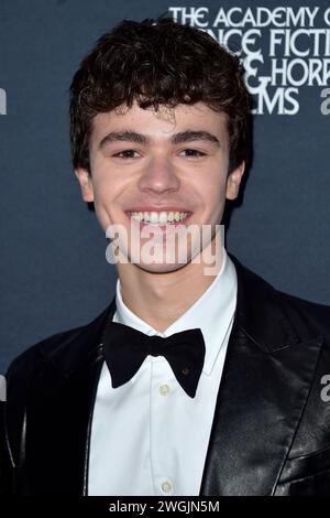 Zackary Arthur bei der Verleihung der 51. Saturn Awards 2024 presso Los Angeles Marriott Burbank Airport Hotel. Burbank, 04.02.2024 anni Foto Stock