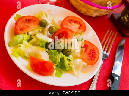 Insalata valenciana Foto Stock